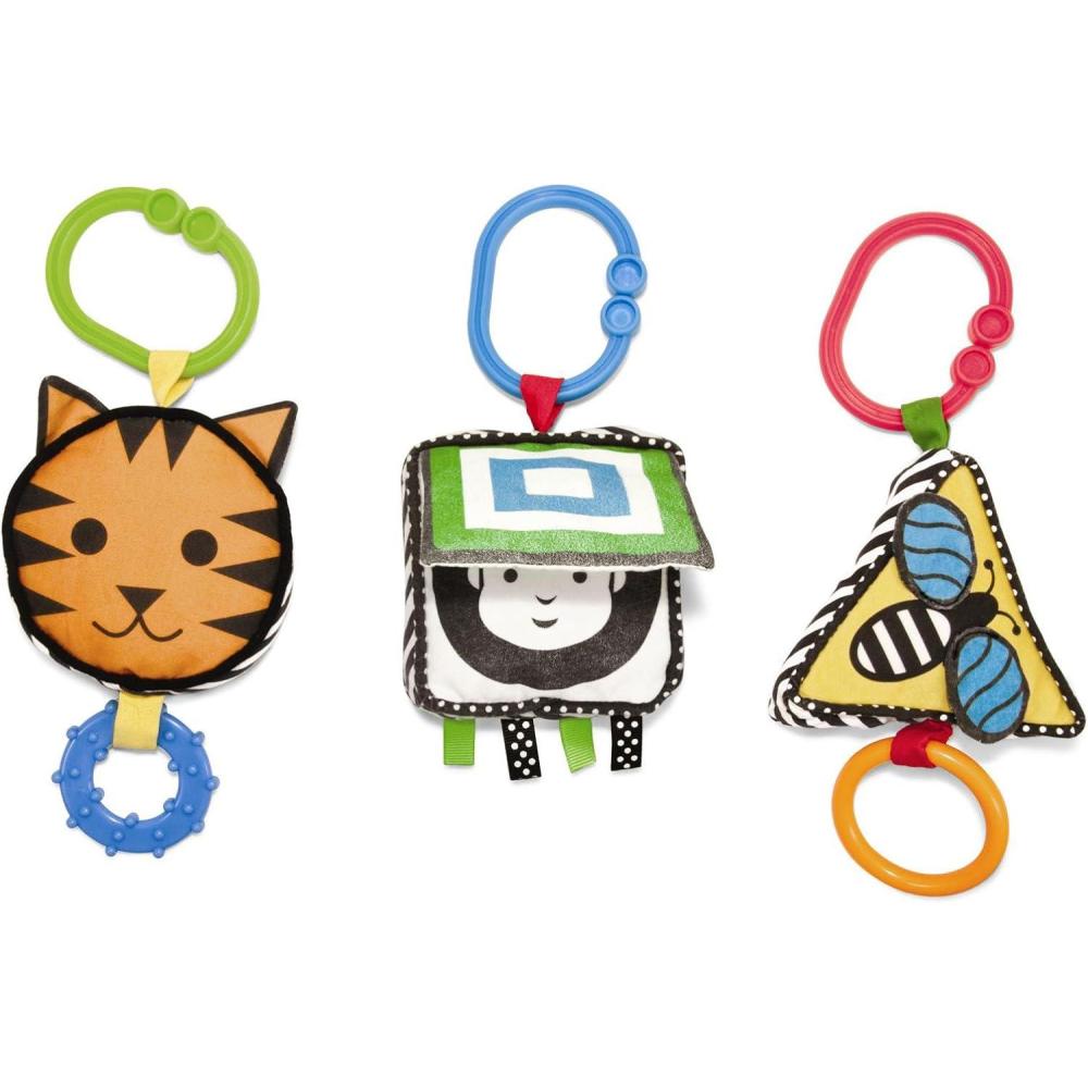 imageManhattan Toy WimmerFerguson Learning Cube Multisensory Soft Baby Activity ToyRattle and Teether