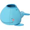 Manhattan Toy Neoprene Crab 5-Piece Floating Spill n Fill Bath Toy with Quick Dry Sponges and Squirt Toy(Whale)