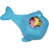 Manhattan Toy Neoprene Crab 5-Piece Floating Spill n Fill Bath Toy with Quick Dry Sponges and Squirt Toy(Whale)