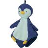 Manhattan Toy Penny Penguin Scrub-a-Dubbie Bathtime Puppet Washcloth for Infants, Toddlers and Kids(Penny Penguin)