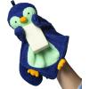 Manhattan Toy Penny Penguin Scrub-a-Dubbie Bathtime Puppet Washcloth for Infants, Toddlers and Kids(Penny Penguin)