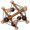 Manhattan Toy Artful Skwish Wooden Baby Rattle and Motor Skill Activity Toy for Infants and Toddlers(Artful)