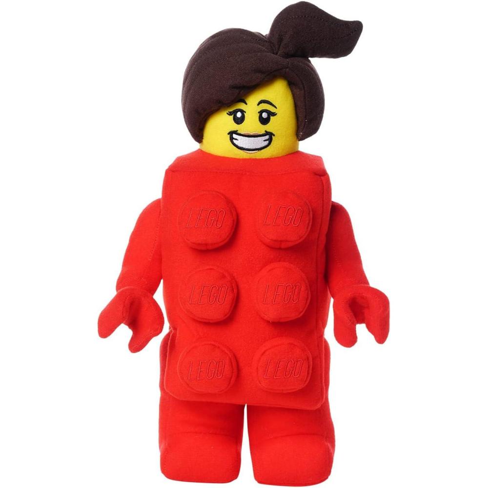 imageLego Minifigure Brick Suit Guy 13quot Plush CharacterBrick Suit Girl