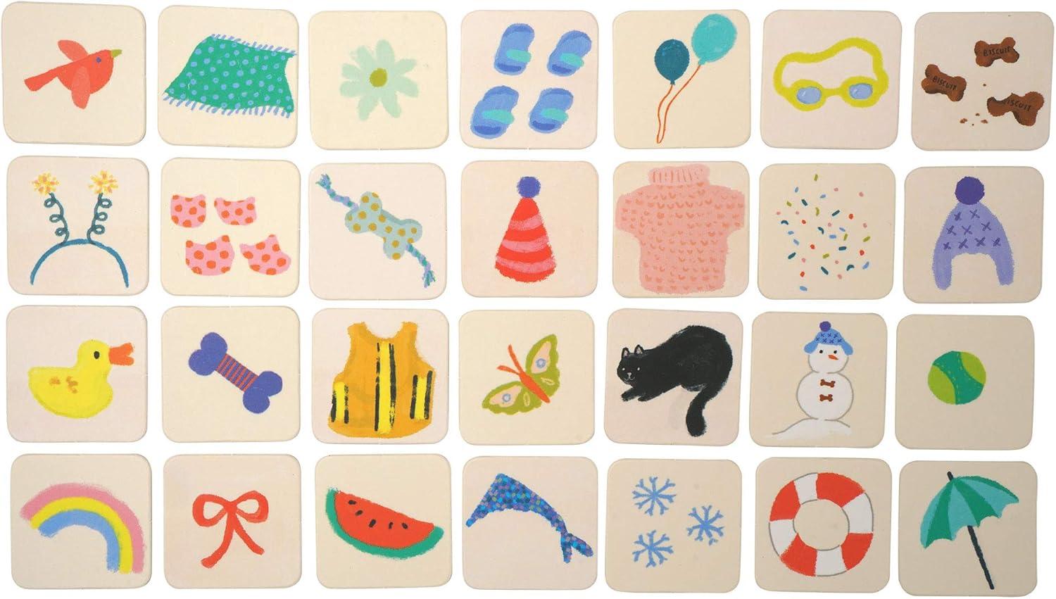 imageManhattan Toy Paws ampamp Claws 20 Piece Mix and Match Animals Playset and Toddler Memory GamePup Match Up