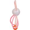 Manhattan Toy Zoo Animal Winkel Owl Multicolor Rattle & Sensory Teether for Baby and Toddler(Bunny Rabbit)