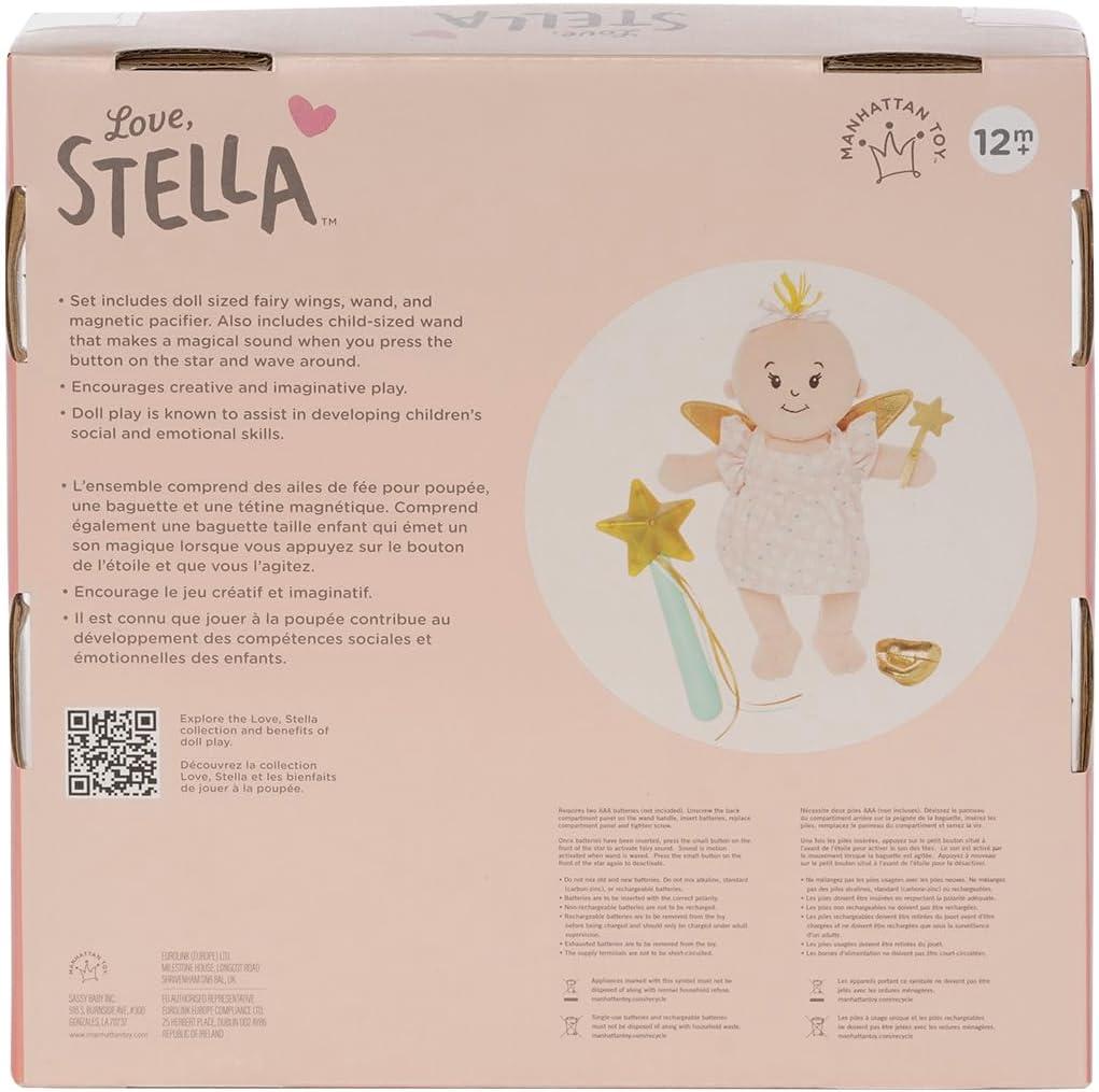 imageLove Stella Fairytale Baby Doll Play Set with ChildSized Wand by Manhattan Toy