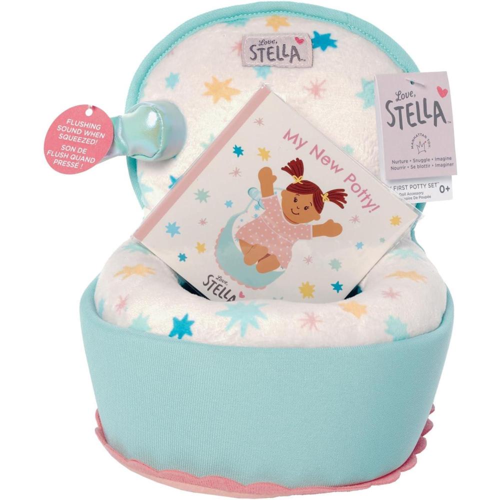 imageLove Stella My First Potty Accessory Play Set with Flushing Sound by Manhattan Toy