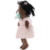 Love, Stella Soft Baby Doll for 1 + Year Old by Manhattan Toy – Brown with Black Pigtails(Realistic)