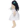 Love, Stella Soft Baby Doll for 1 + Year Old by Manhattan Toy – Light Beige with Black Pigtails