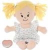 Love, Stella Soft Baby Doll for 1 + Year Old by Manhattan Toy – Peach with Blonde Pigtails