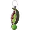 Manhattan Toy Farmer’s Market Peas in A Pod Rattle, Squeaker & Travel Baby Toy(Peas in a Pod)
