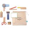 Manhattan Toy Style & Groom 9 Piece Wooden Toddler & Kids Pretend Play Hair Styling & Grooming Kit
