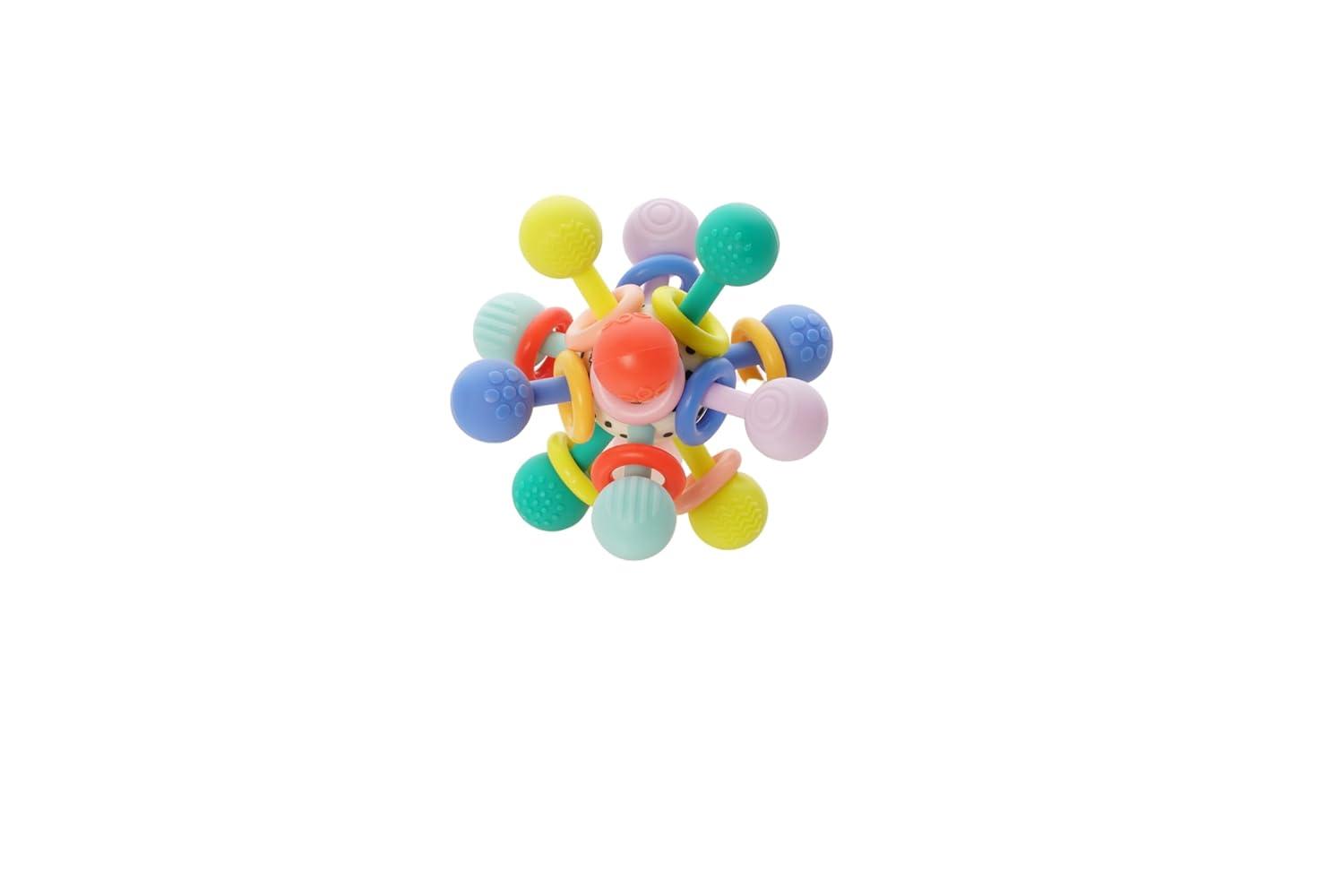 imageManhattan Toy Atom Colorpop Rattle ampamp Teether Grasping Activity Baby Toy
