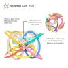 Manhattan Toy Winkel Colorpop Rattle & Sensory Teether Toy