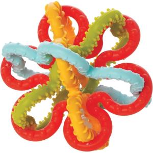 Manhattan Toy Squiggle Loops Textured Sensory Baby Teether Toy