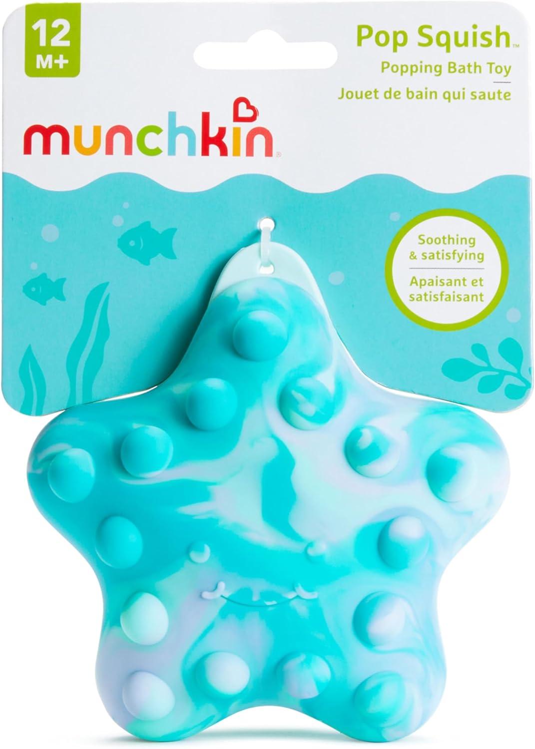 imageMunchkin Jouets flotteurs de bain bulles lot de 4 Multicolore 40 PackPop Squish