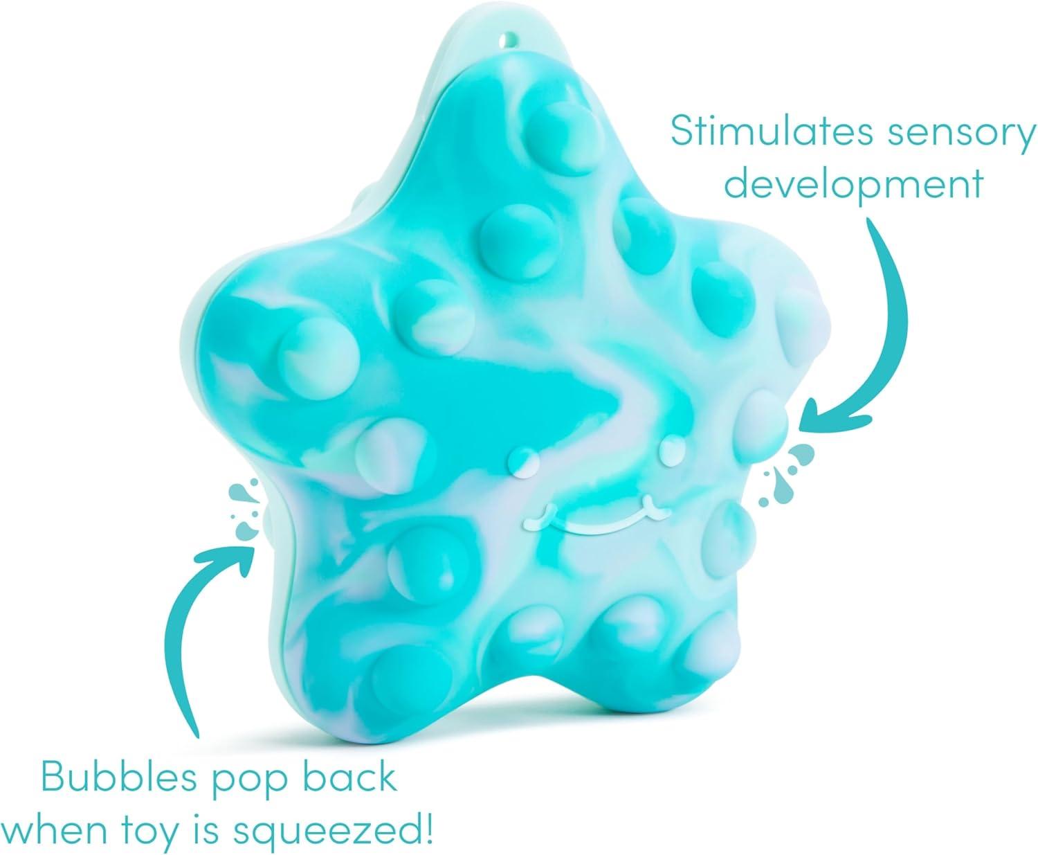 imageMunchkin Jouets flotteurs de bain bulles lot de 4 Multicolore 40 PackPop Squish