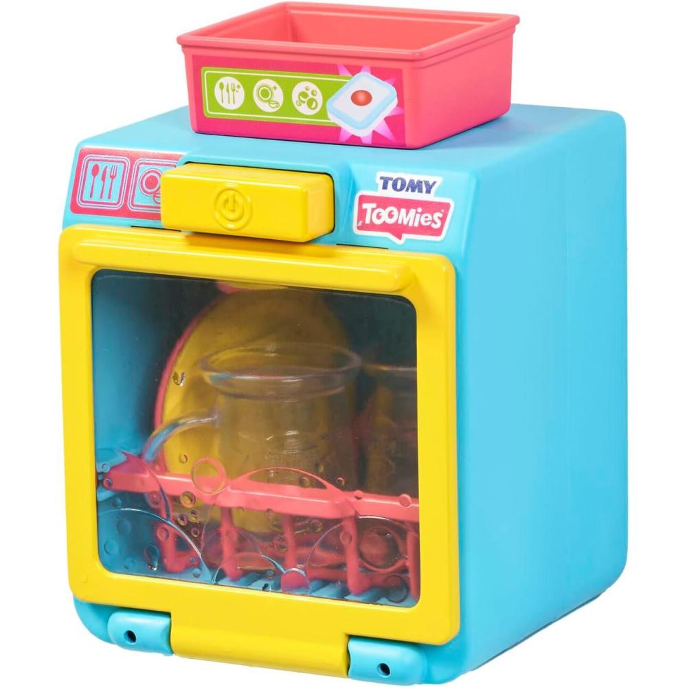 imageTOMY Toomies Machine caf pour le bain Jouet de bain pour bb Jouet pour baignoire fixer au mur Coffret dinette enfant qui comprend 3 tasses 1 pot et 1 shaker partir de 18 moisLaveVaisselle