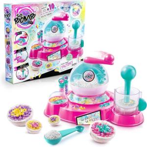 Canal Toys – So Bomb DIY – La Fabrique à Bombes de Bain Enfant 6 Ans+ – Coffret Créatif pour Créer 6 Bombes de Bain Personnalisées avec Décorations et Surprises – Activité Manuelle – BBD 005(Crystal)