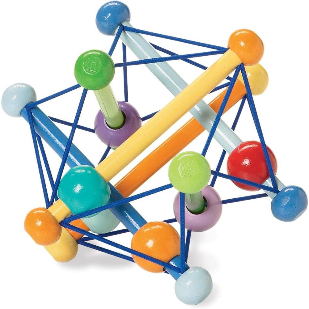 imageManhattan Toy Skwish Color BurstJouet de Prhension pour Activits de DentitionExplosion de Couleurs