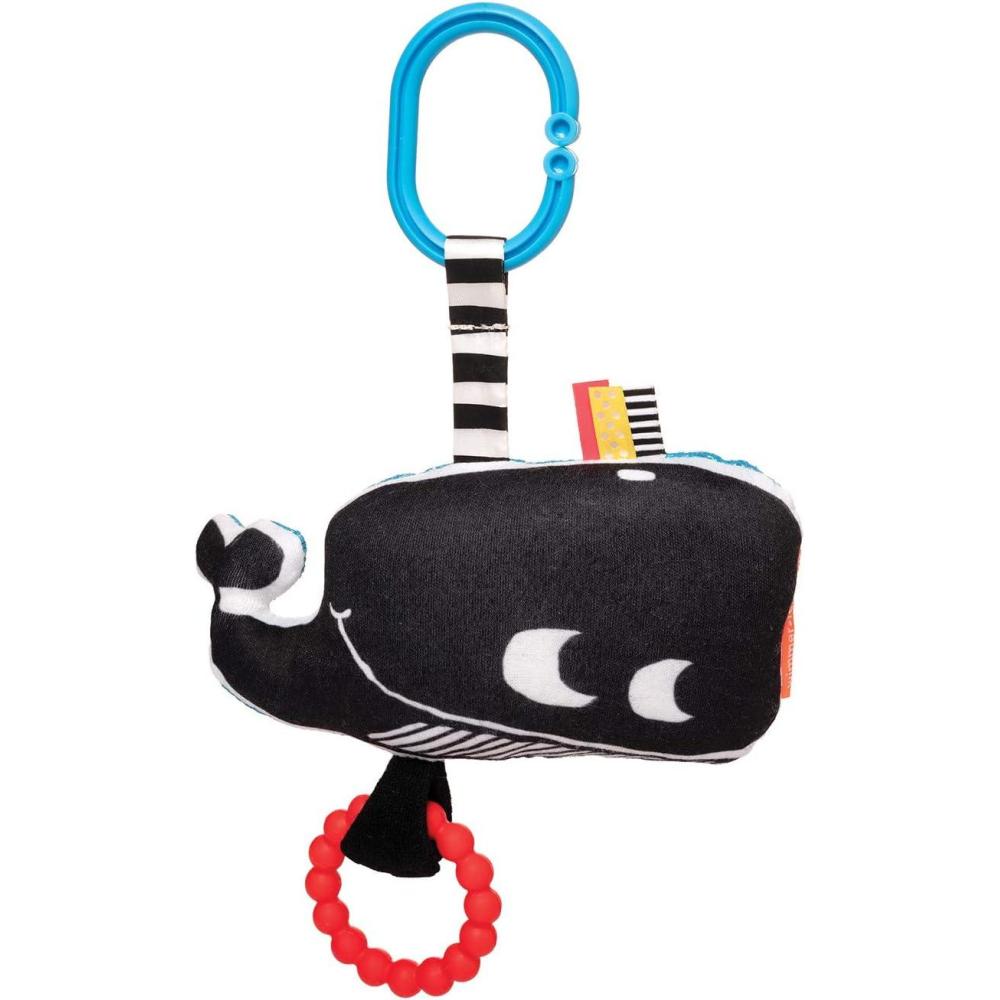 imageManhattan Toy WimmerFerguson Learning Cube Jouet dActivit pour Bb Souple MultisensorielJouet clipser