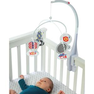 Manhattan Toy – 210480 – Wimmer – Fergusson – Miroir à Double Activité(Stim Mobile pour berceaux)