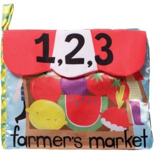 Manhattan Toy – Cahier D&rsquo;activités – Marché de Producteurs – Jouet pour Bébé(Livre souple pour apprendre à compter)