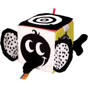 Manhattan Toy Wimmer-Ferguson Learning Cube – Jouet d&rsquo;Activité pour Bébé Souple Multisensoriel(Cube d&rsquo;apprentissage)