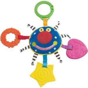 Anneau de dentition et jouet de voyage Whoozit Orbit de Manhattan Toy