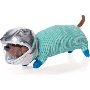 Manhattan Toy Space Dog Peluche avec Casque Amovible 33,02 cm de Long en Peluche(Durable)