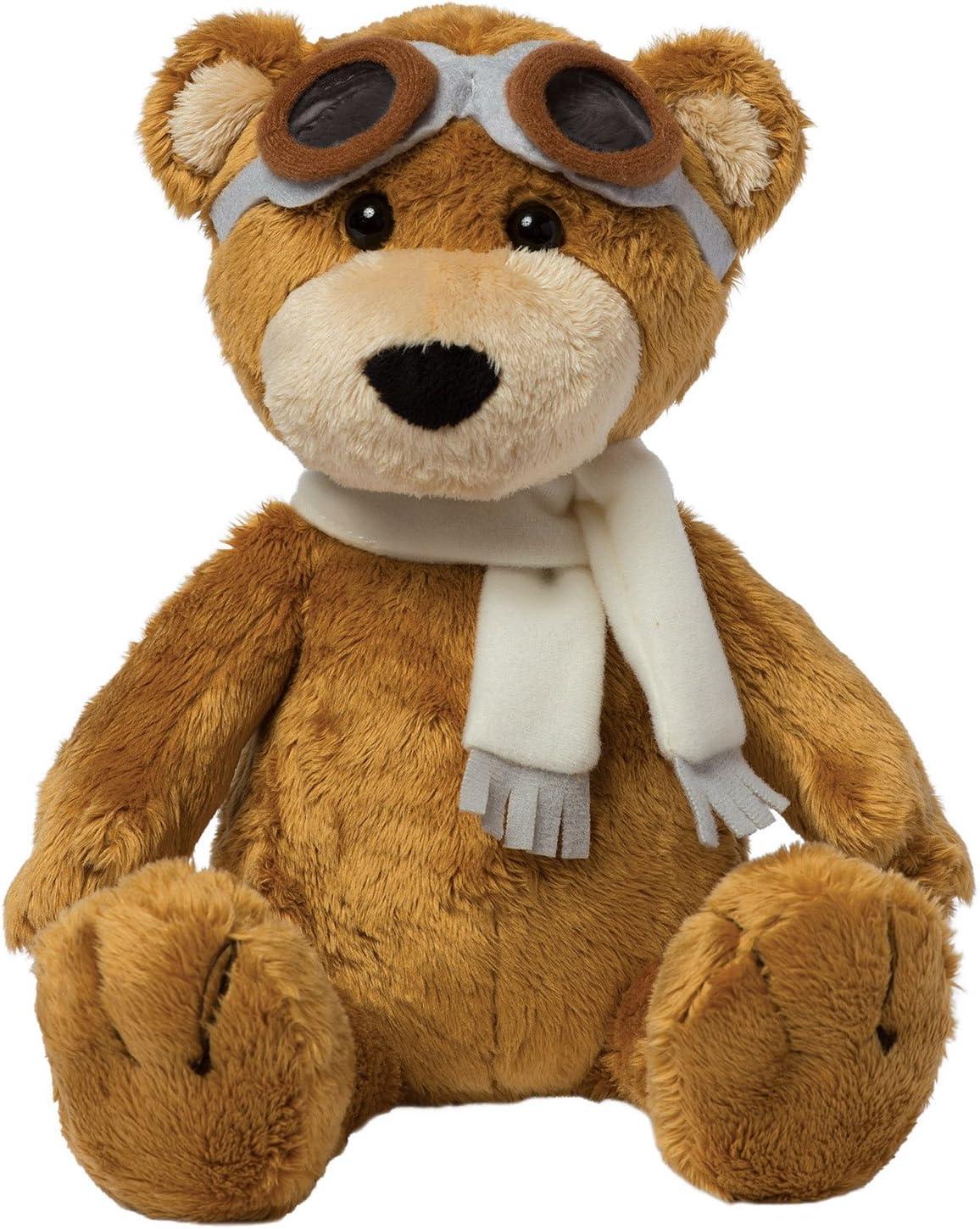 imageManhattan Toy Ours aviateur en Peluche BrownGreyBlack