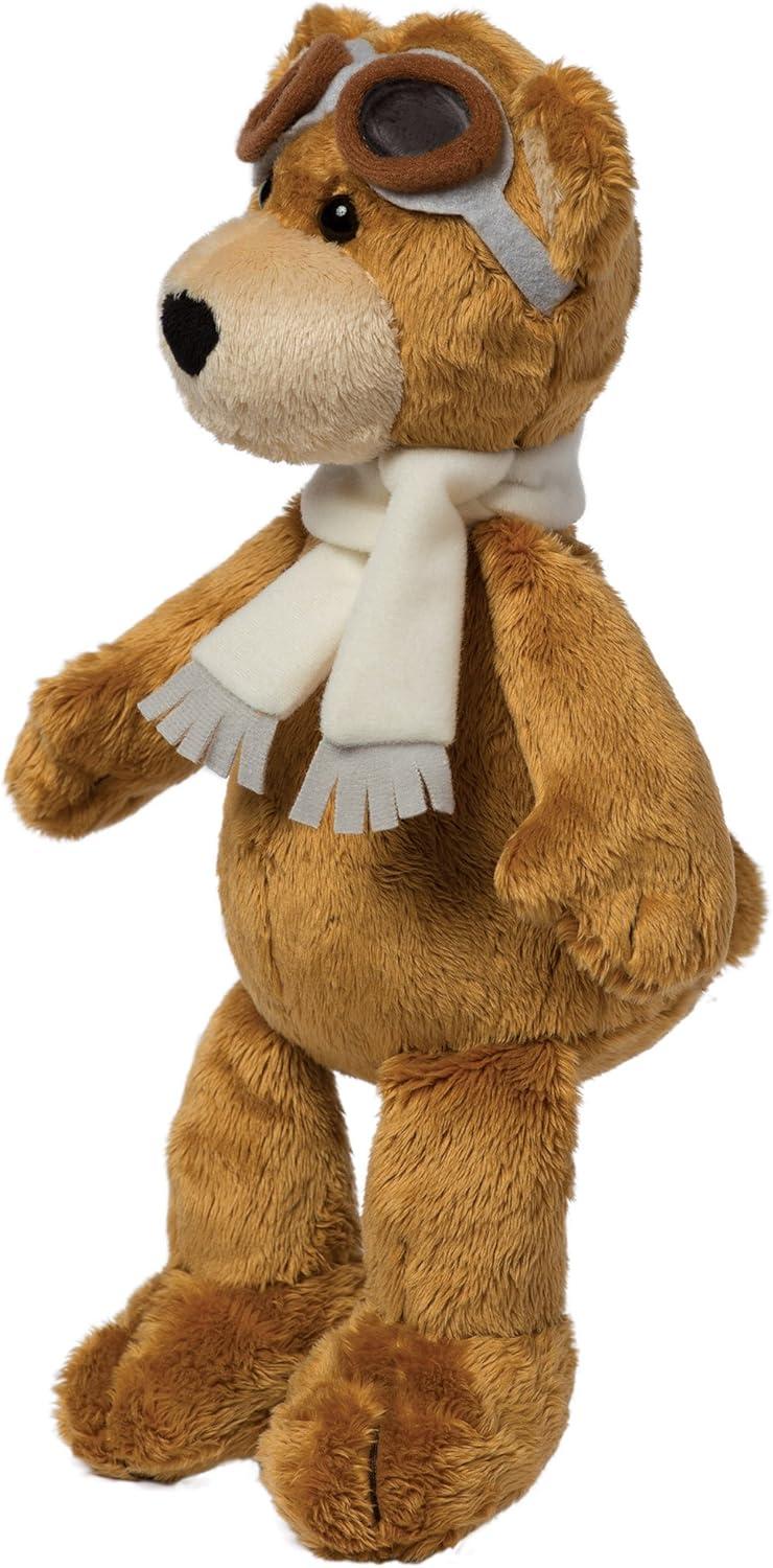 imageManhattan Toy Ours aviateur en Peluche BrownGreyBlack