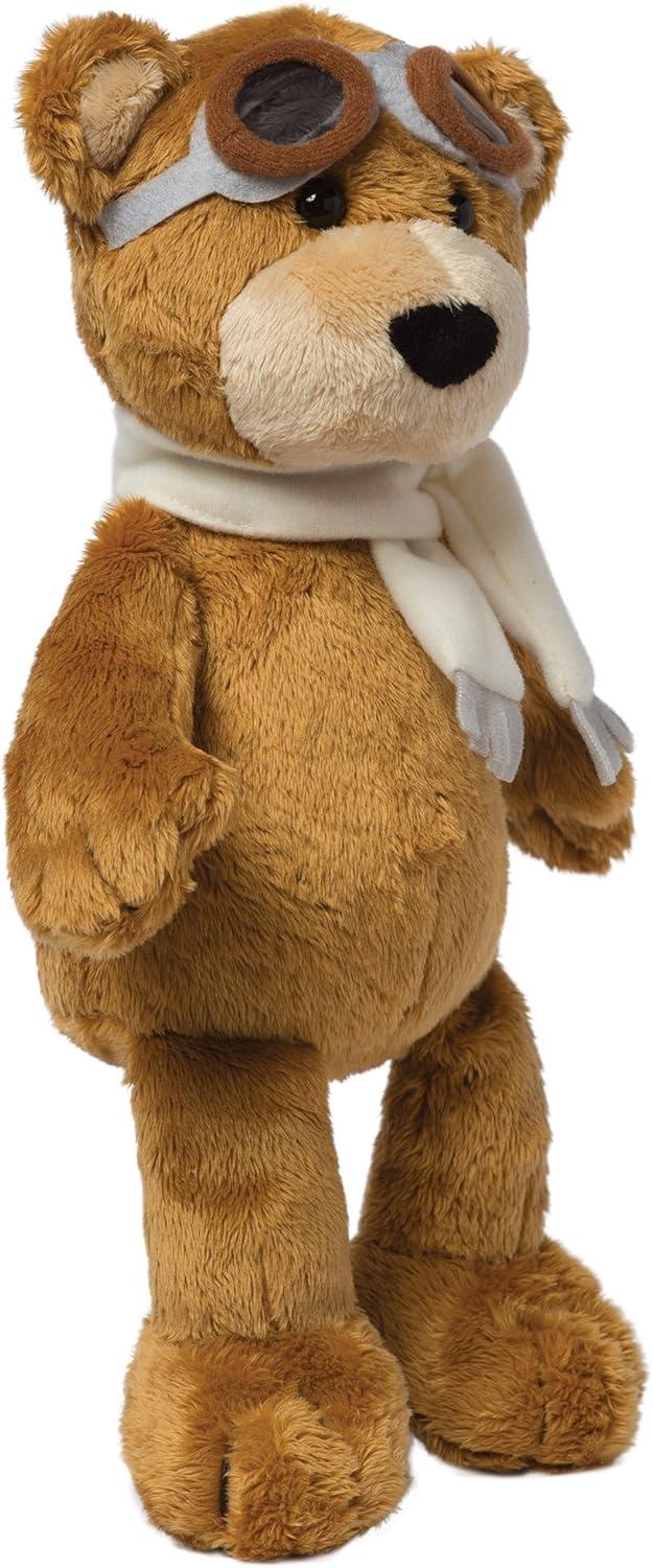 imageManhattan Toy Ours aviateur en Peluche BrownGreyBlack
