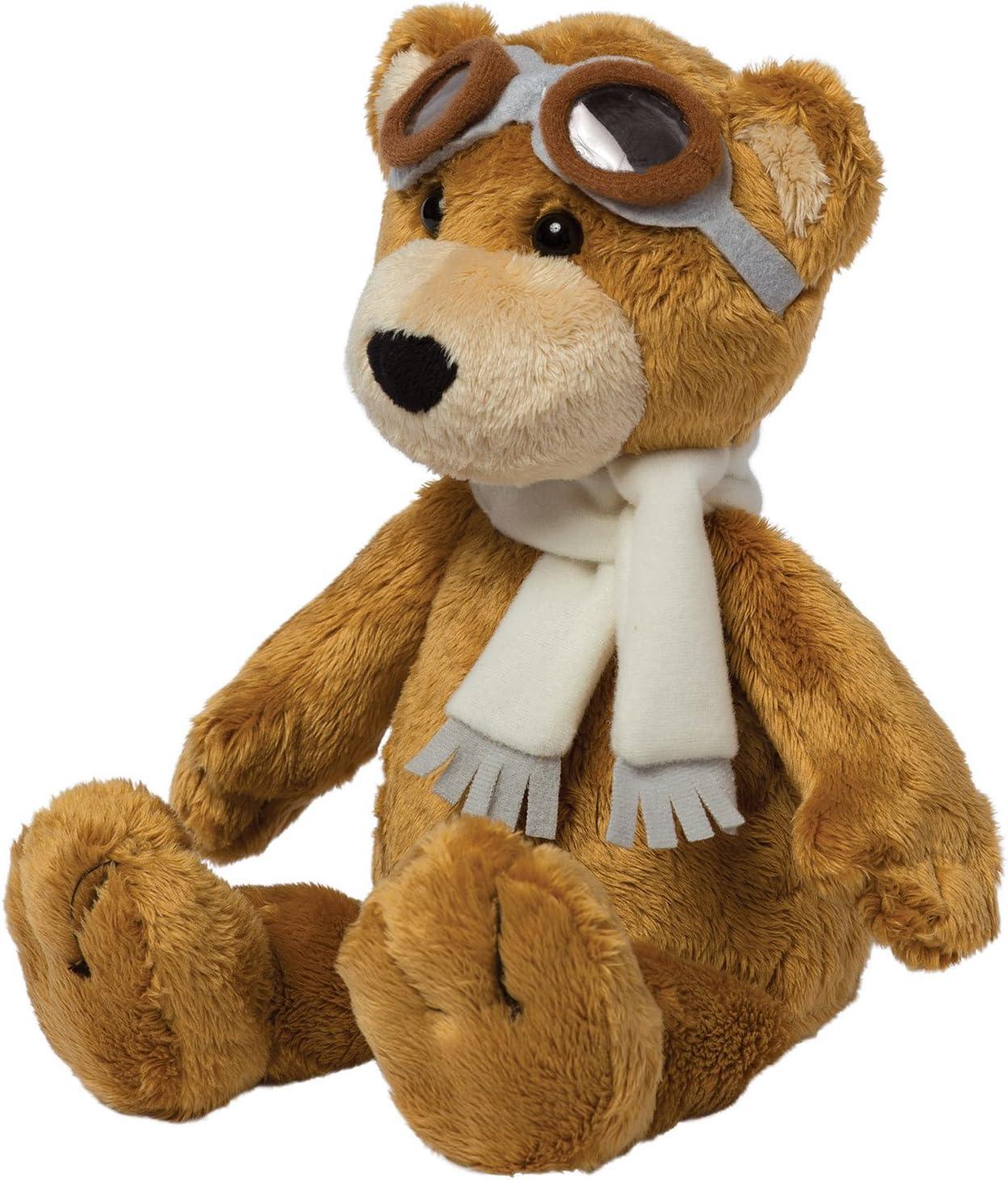 imageManhattan Toy Ours aviateur en Peluche BrownGreyBlack