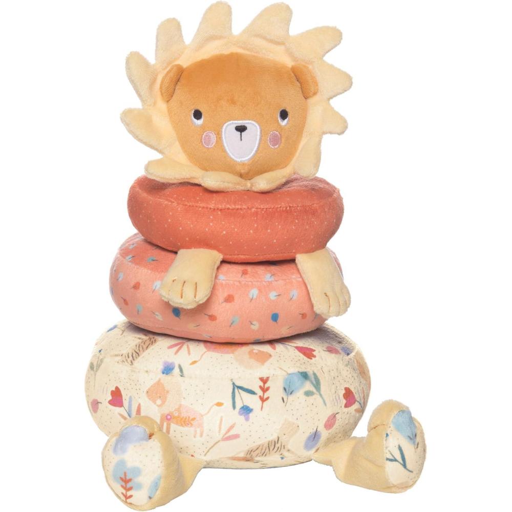imageManhattan Toy Jouet empilable en Peluche Lion Safari pour bb