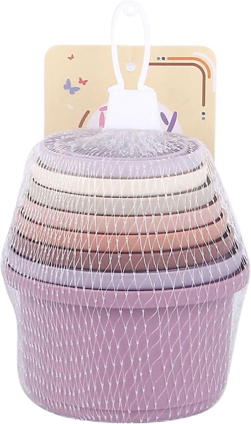 imageLot De 8 Tasses Empilables De Lapin Jouets De Lapin Empilables pour Cacher De La Nourriture Et Samuser Multicolore Jouet De Tasses NidificationConvient Aux Hamsters Lapins Cochons DInde