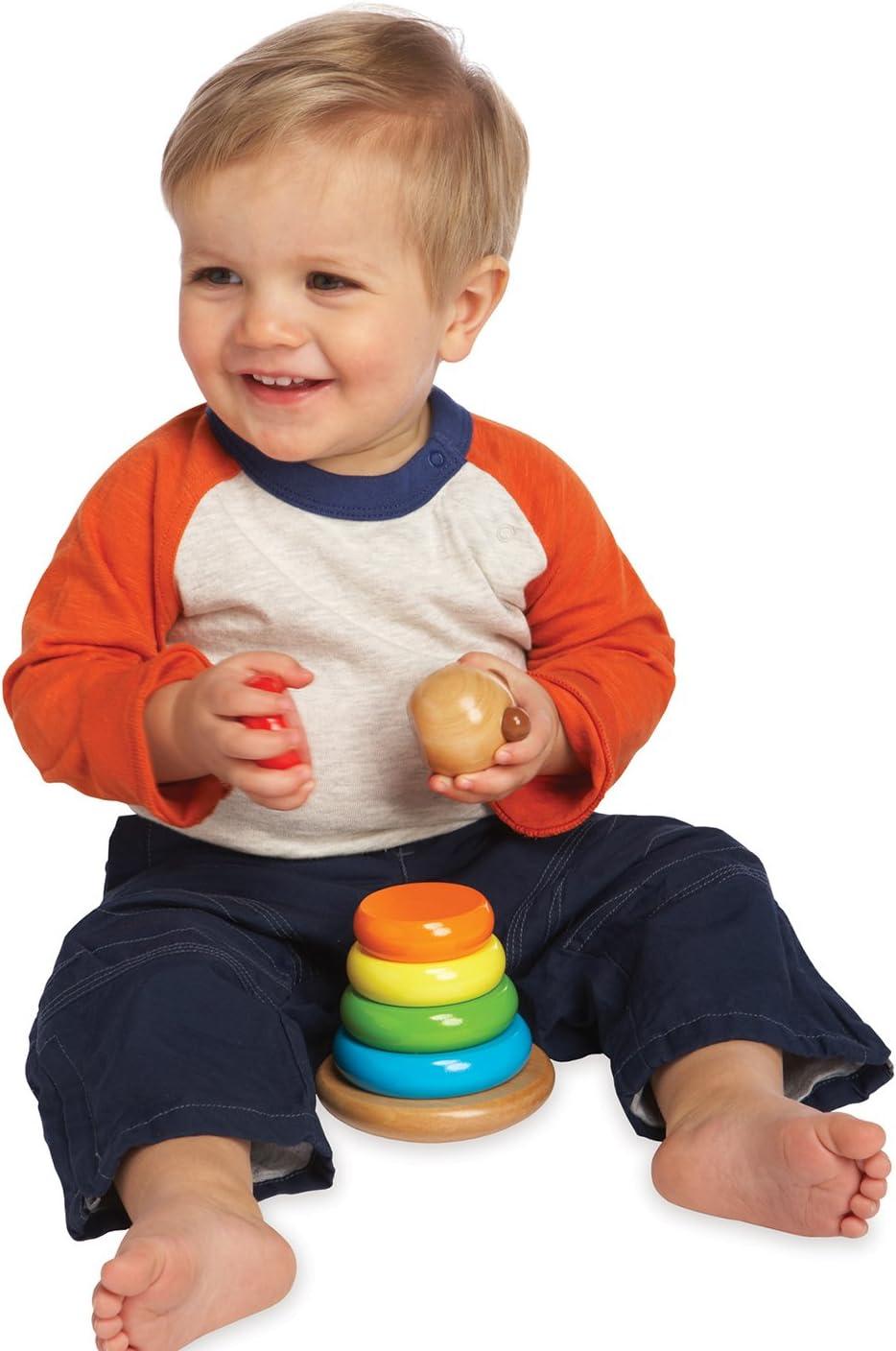 imageManhattan Toy 211540 Brilliant Bear Magnetic Stack Up