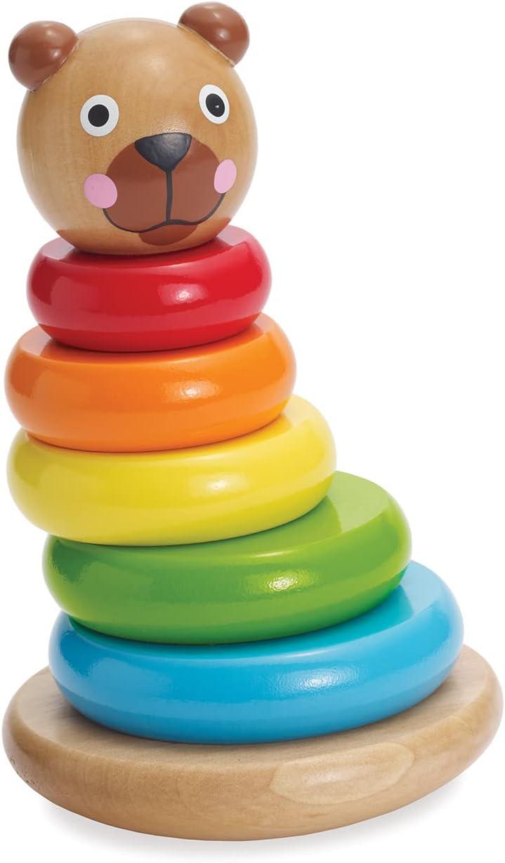 imageManhattan Toy 211540 Brilliant Bear Magnetic Stack Up