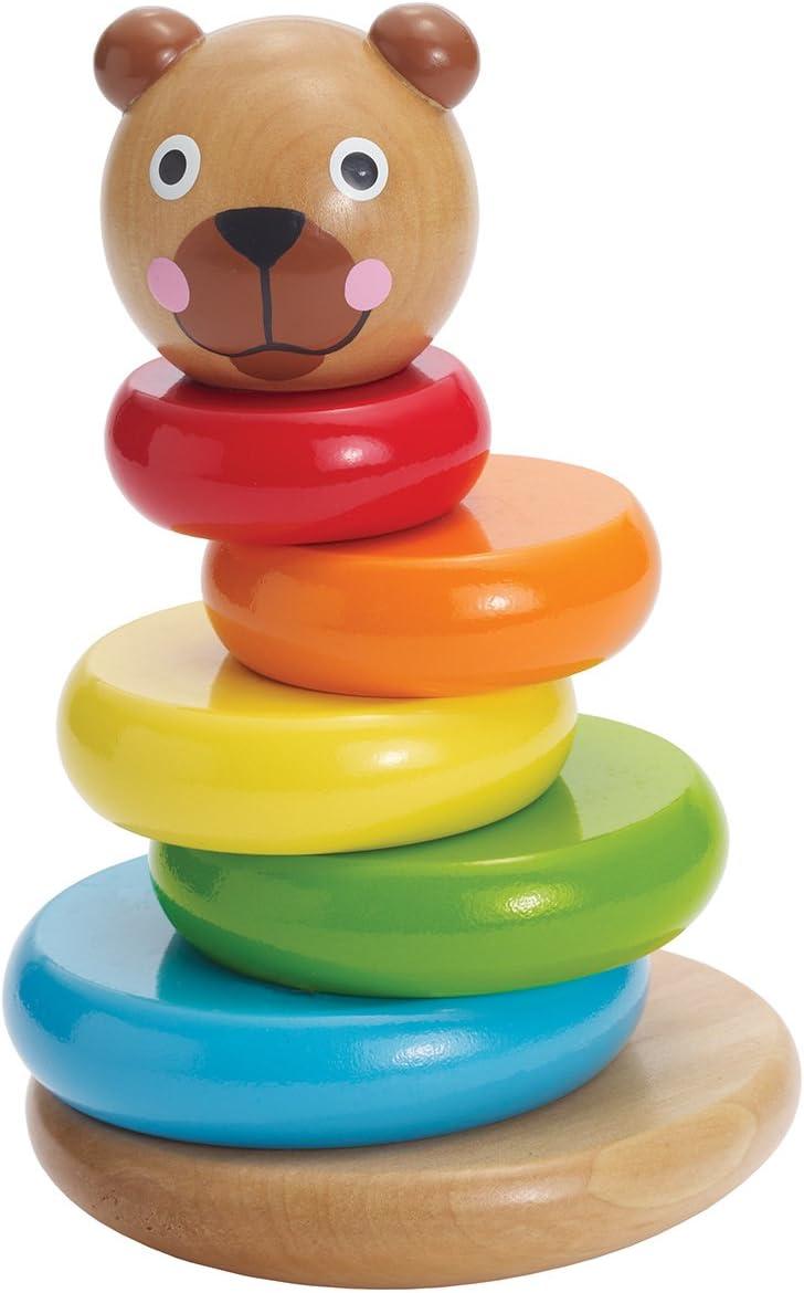 imageManhattan Toy 211540 Brilliant Bear Magnetic Stack Up