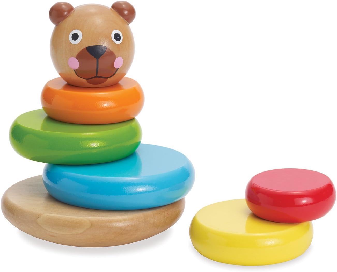imageManhattan Toy 211540 Brilliant Bear Magnetic Stack Up