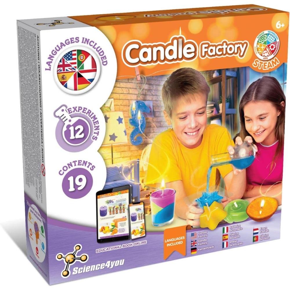 imageScience4you Fabrique Bombe de Bain pour Enfants Cration Boule de Bain 6 Expriences Scientifiques Enfants Jeux ducatif de Sciences Coffret de Boule de Baignoire pour Fille ampamp Garon 7 8 9 10 Ans3 Atelier des Bougies