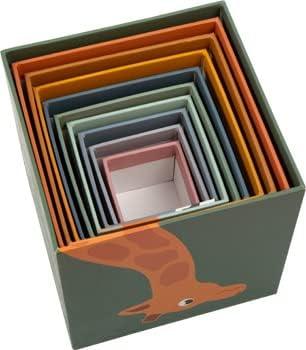 imagesmall foot Cubes empiler Safari jouet de motricit trier empiler et compter pour enfants ds 1 an 11957