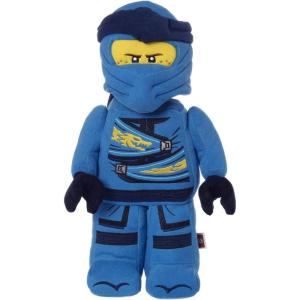 Manhattan Toy- Lloyd Ninja Warrior Lego Ninjago Personnage en Peluche, 335530, Multicolour, 33.02cm(Jay)