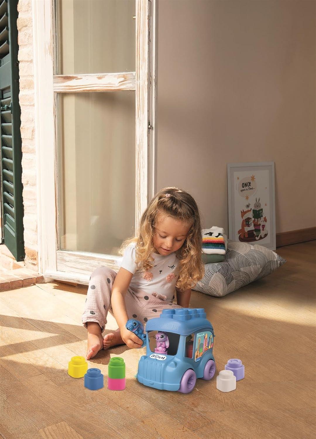 image:imageClementoni Sac Souple 20 Cubes Clemmy Bb 636 Mois Blocs Sensoriels Souples Lavables et Parfums Jouet dveil Empilable Mchouiller et Transportable Dveloppement Moteur Bb6 Cubes Souples Stitch