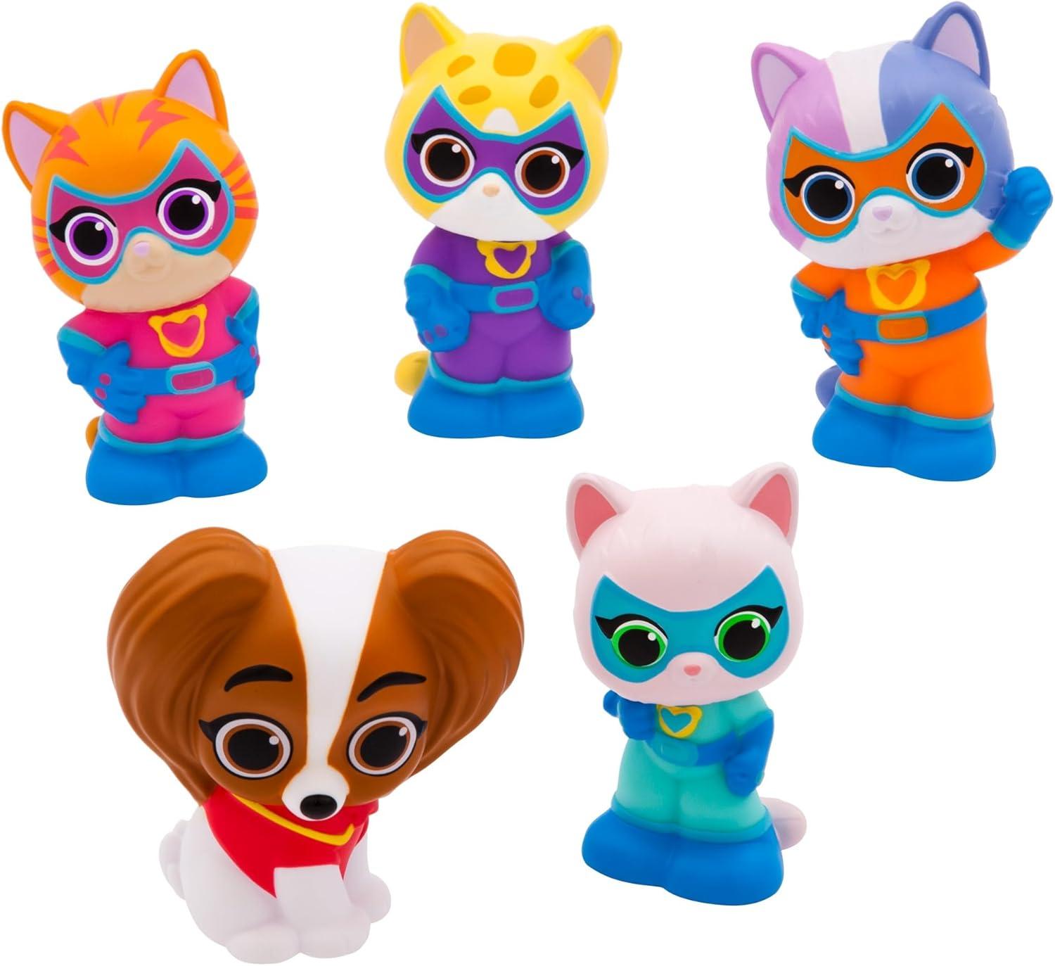 image:imageDisney Store Official Jouets pour Le Bain Disney Pixar Cars 5 pcs Le kit pour Enfants Contient Flash McQueen Martin Red Shrif et Sergent Convient aux 6 Mois et PlusSuperKitties