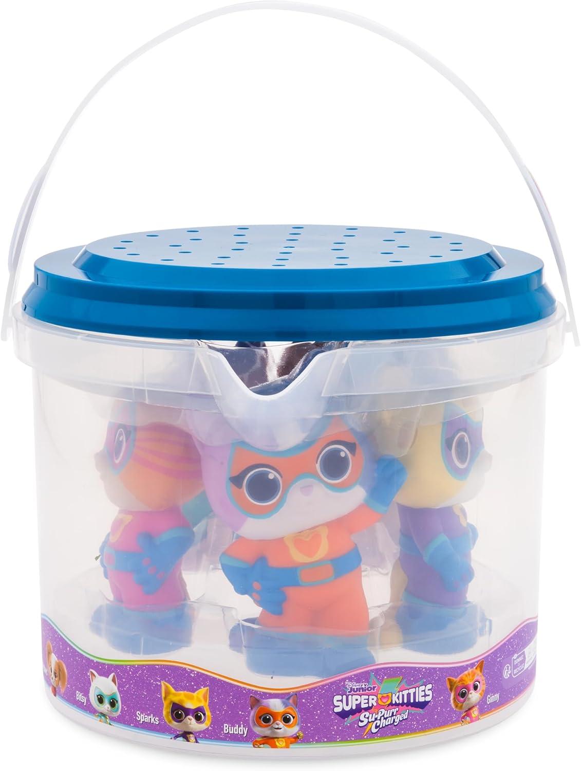 image:imageDisney Store Official Jouets pour Le Bain Disney Pixar Cars 5 pcs Le kit pour Enfants Contient Flash McQueen Martin Red Shrif et Sergent Convient aux 6 Mois et PlusSuperKitties