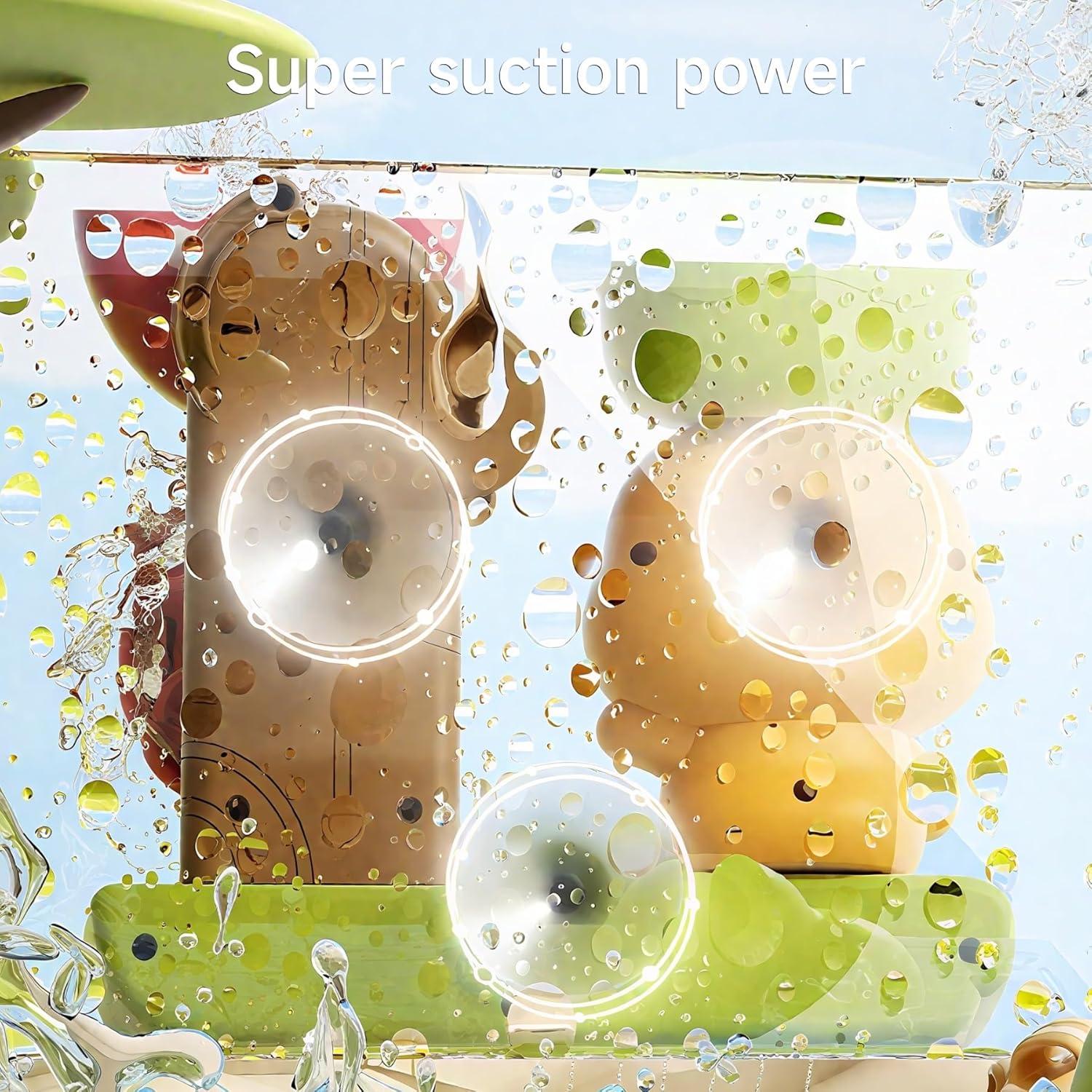 image:imageOR OR TU Jouets de Bain pour Bb Jouet de Bain Rotatif avec ventouses Jouet de Bain remonter Jouet de Bain pour bb Jouet de Douche Jouet de Natation
